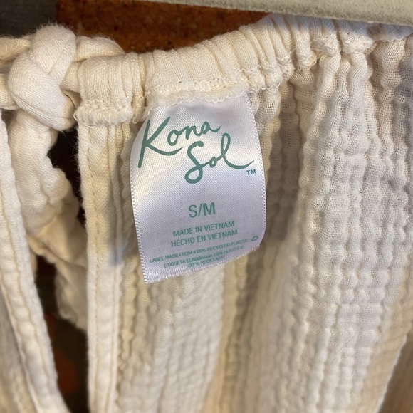 Kona Sol Coverup Midi Dress S/M - Picture 4 of 4